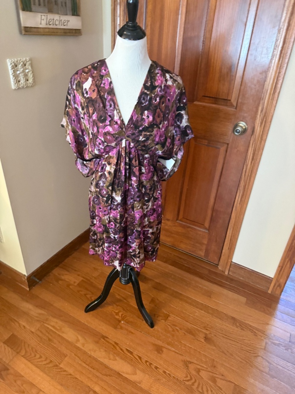 Silk kimono Dress